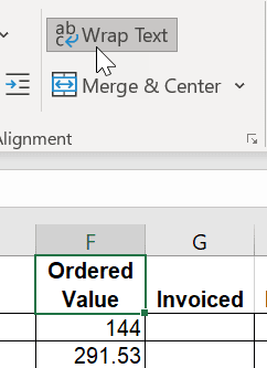 Excel filter not working 3