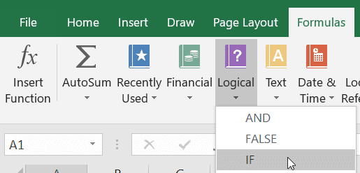 Excel Formula Tab