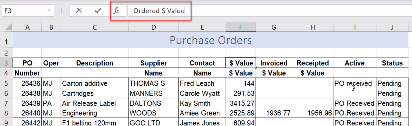 enter multiple lines in one cell excel