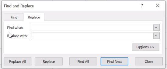 how to remove space in excel after text