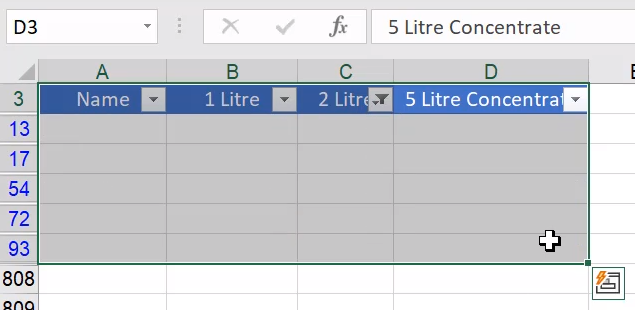 excel delete blank rows only